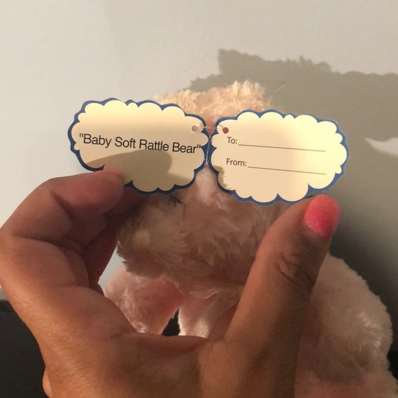 Baby Soft Rattle Bear - Picture 3 of 5
